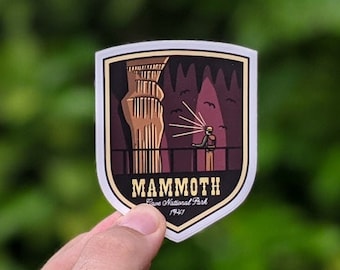 Mammoth Cave National Park Sticker – Waterproof Vinyl Decal