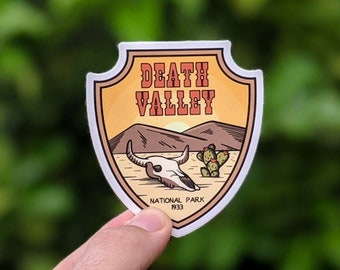 Death Valley National Park Sticker – Waterproof Vinyl Decal