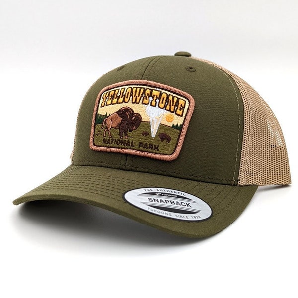 Yellowstone National Park Hats Etsy