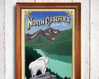 North Cascades National Park Poster