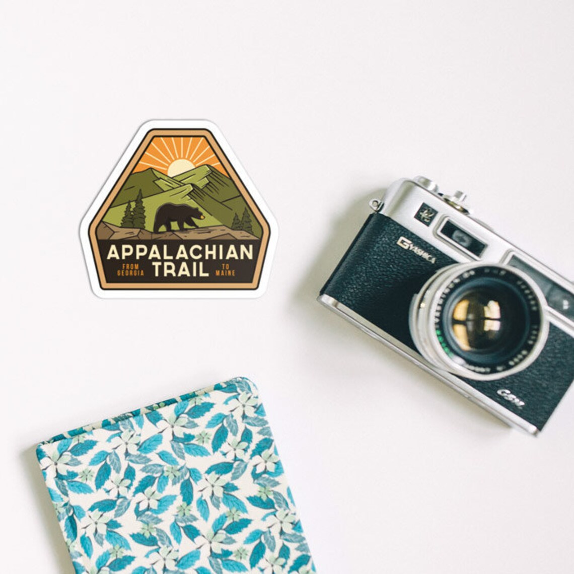 Appalachian Trail Sticker , National Park Decal Waterbottle, Laptop ...