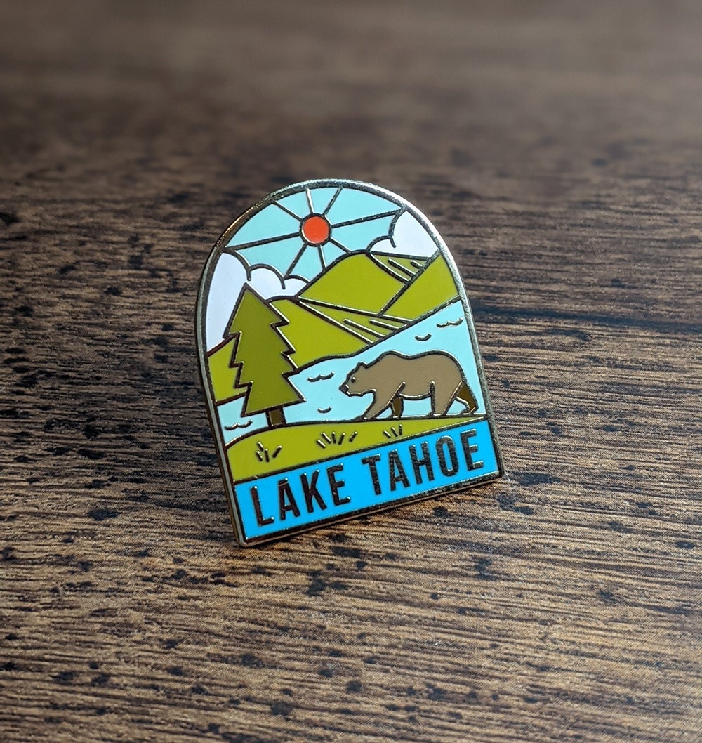 Lake Tahoe Enamel Pin National Park Accessories Gift for Etsy UK