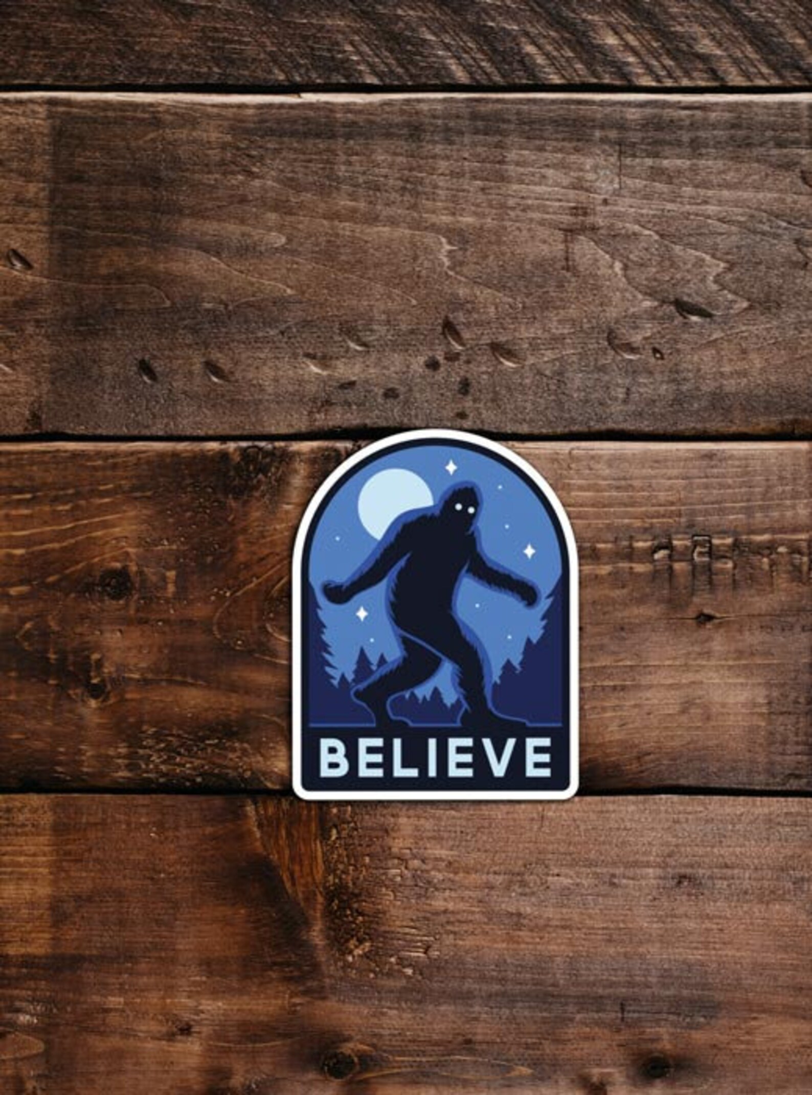 Bigfoot Sticker Set, Choose Your Designs and Quantities. Waterproof ...