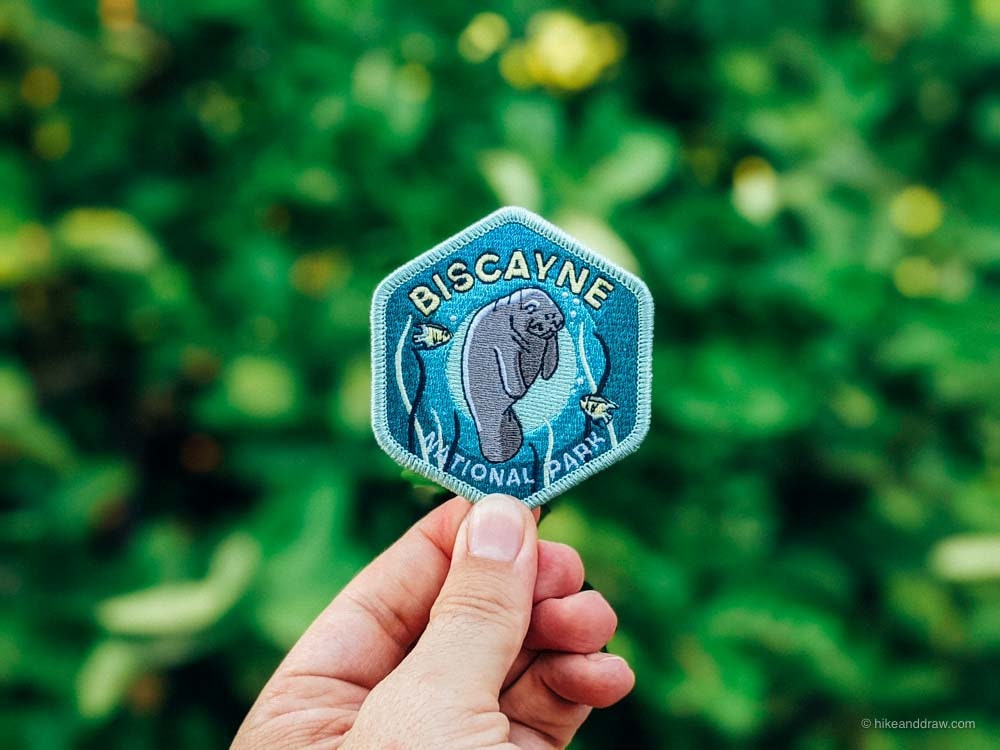 Vagabond Heart Biscayne National Park Patch – Biscayne Souvenir
