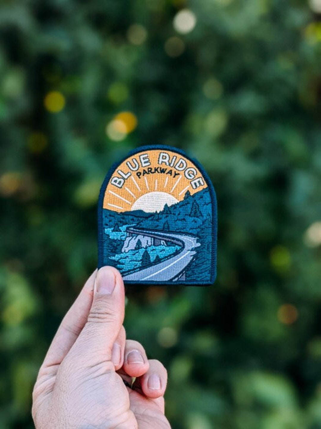 Blue Ridge Rifles Patch Blue Ridge Parkway Full Embroidered Illustrated Iron-on Patch - Etsy