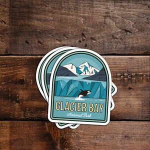 Glacier Bay National Park Sticker – Waterproof Vinyl Decal - Etsy