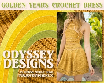 Golden Years Dress Crochet Pattern