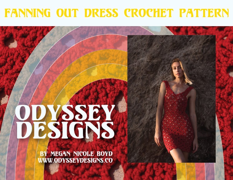 Fanning Out Dress Crochet Pattern image 1