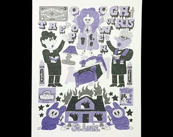 De Exorcist A4-formaat print