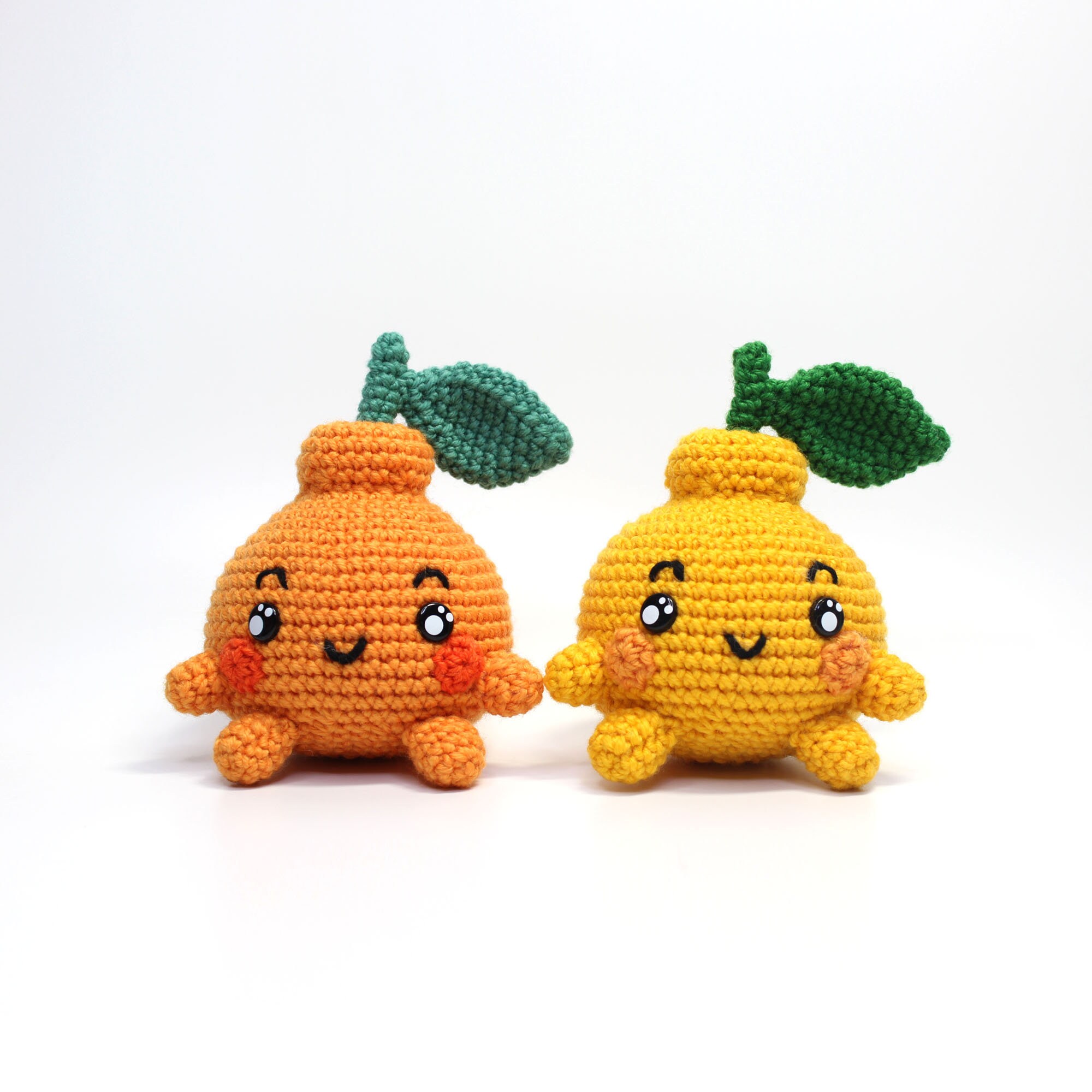 Amigurumi Jeju Island Fruit Hanrabong Crochet Pattern (PDF