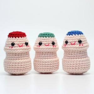 Amigurumi Pattern, Crochet Pattern, PDF, Digital file, Pattern, English, Handmade, Yogurt, Korean yogurt