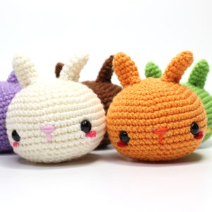 Amigurumi Pattern, Crochet Pattern, PDF,  Digital file, Pattern, English, Handmade, Steamed Bun Rabbit