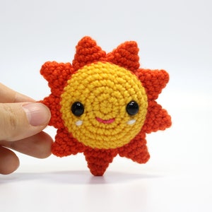 Amigurumi Pattern, Crochet Pattern, PDF,  Digital file, Pattern, English, Handmade, The Sun