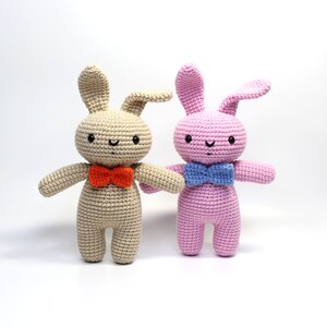 Amigurumi Muster, Häkelmuster, PDF, Digitale Datei, Muster, englisch, Handgemacht, Häschenpuppe