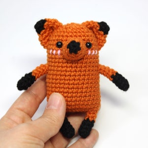 Amigurumi Pattern, Crochet Pattern, PDF, Digital file, Pattern, English, Handmade, Fox, Fox-Popo