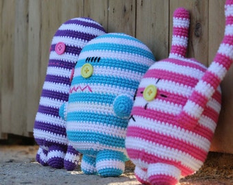 Amigurumi Pattern, Monster, Handmade, PDF, Digital file, Doll, Crochet Amigurumi Pattern