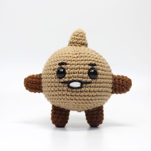 Amigurumi Pattern, Crochet Pattern, PDF, Digital file, Pattern, English, Handmade, BT21, Bt21 Baby, Shooky, Shooky Baby-2