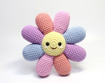 AmigurumiPattern, CrochetPattern, PDF, Digital file, Pattern, English, Handmade, Flower, Flower Doll