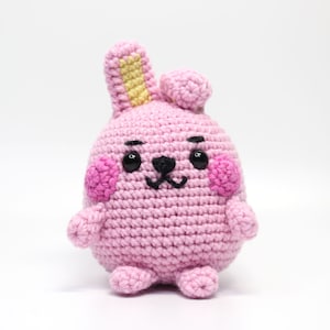 Amigurumi Muster, Häkelmuster, PDF, Digitale Datei, Pattern, englisch, Handgemacht, BT21,Cooky,Cooky Baby