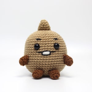 Amigurumi Pattern, Crochet Pattern, PDF, Digital file, Pattern, English, Handmade, BT21, Bt21 Baby, Shooky, Shooky Baby-1