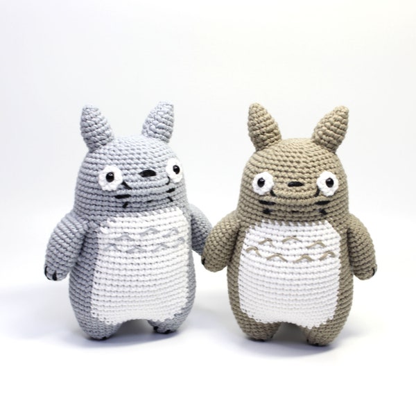 Amigurumi Pattern, Crochet Pattern, PDF, Digital file, Pattern, Handmade, English, Totoro