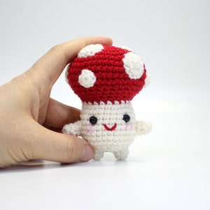 Amigurumi Pattern, Crochet Pattern, PDF,  Digital file, Pattern, English, Handmade, Mario Mushroom