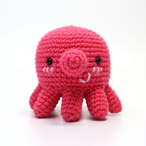 Amigurumi Pattern, Crochet Pattern, PDF,  Digital file, Pattern, English, Handmade,  Octopus