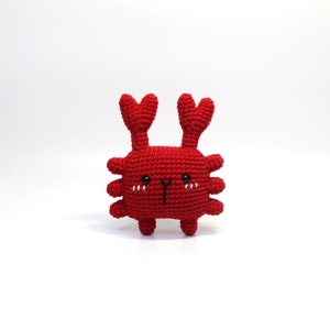 Amigurumi Pattern, Crochet Pattern, PDF, Digital file, Pattern, English, Handmade, Crab