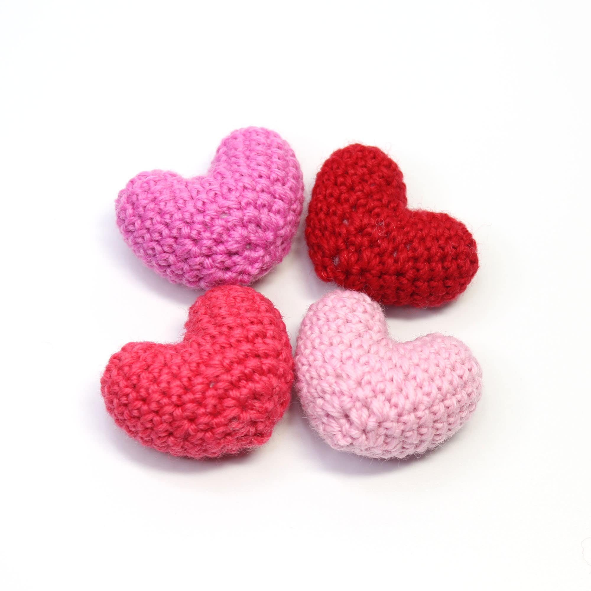 30 Beautiful Crochet Heart Patterns To Make With Love 19 Mini Heart Amigurumi Crochet Pattern