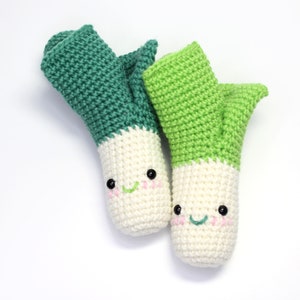 Amigurumi Pattern, Crochet Pattern, PDF, Digital file, Pattern, English, Handmade, Welsh Onion