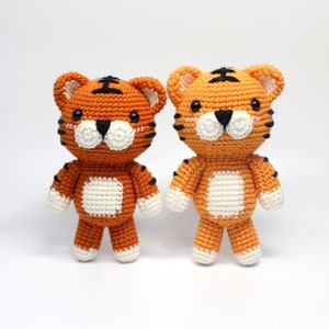 Amigurumi Pattern, Crochet Pattern, PDF, Digital file, Pattern, English, Handmade, Tiger
