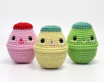 Amigurumi Pattern, Crochet Pattern, PDF, Digital file, Pattern, English, Handmade, Banana Milk