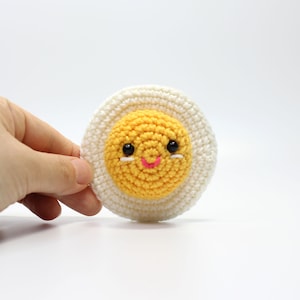 Amigurumi Pattern, Crochet Pattern, PDF, Digital file, Pattern, English, Handmade, Fried Egg
