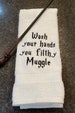 Wizard Inspired Hand Towel 