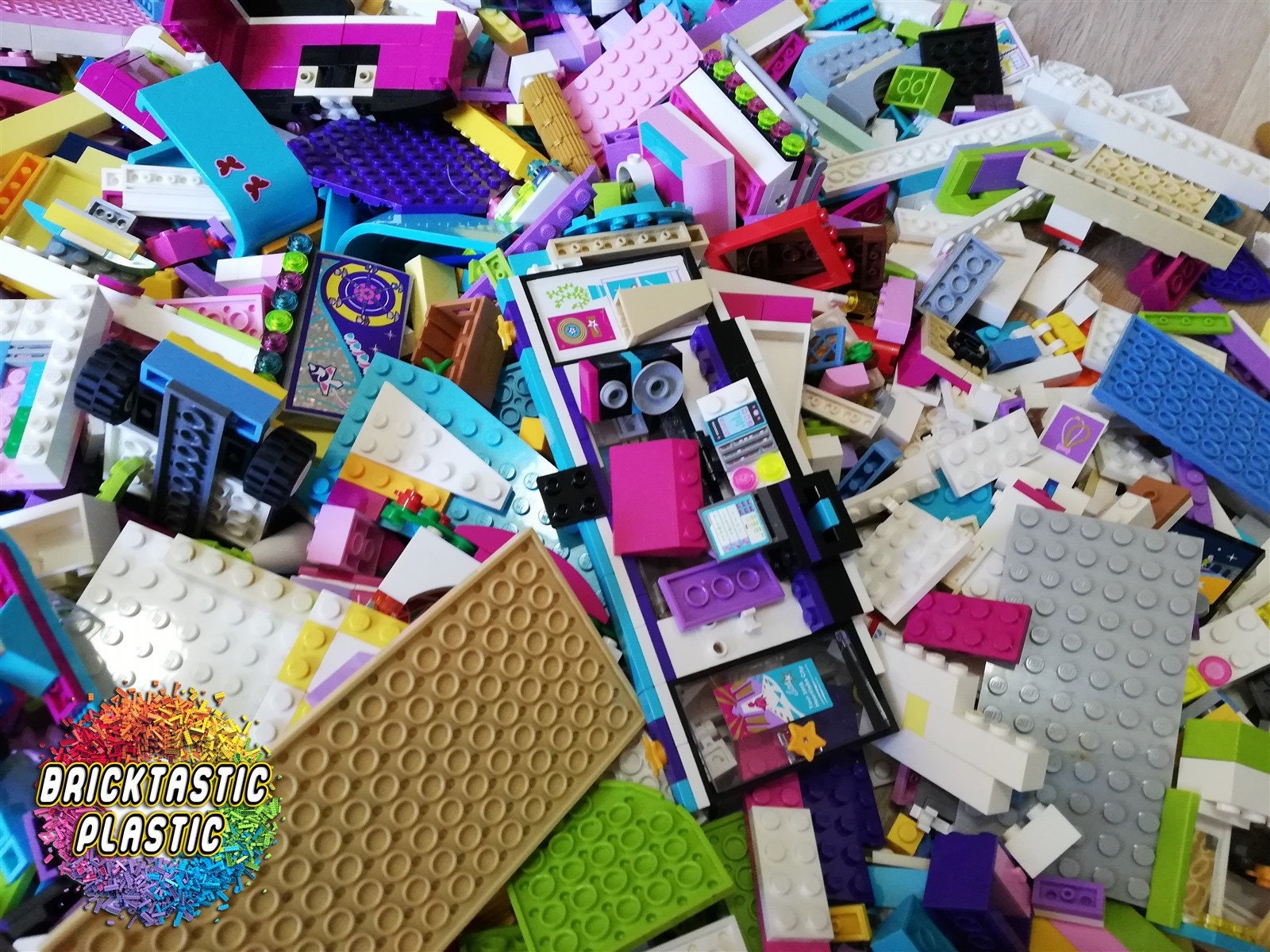 3kg Mix Learn Build Create! LEGO Bulk Building Packs 2550pc's 