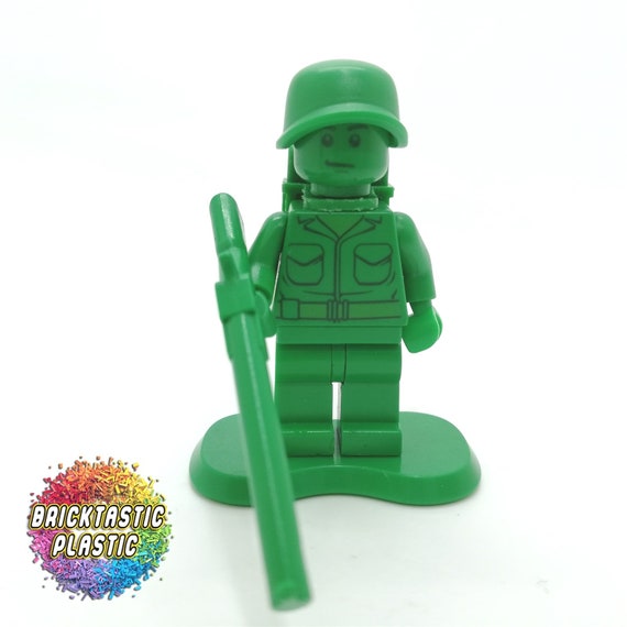 green lego man