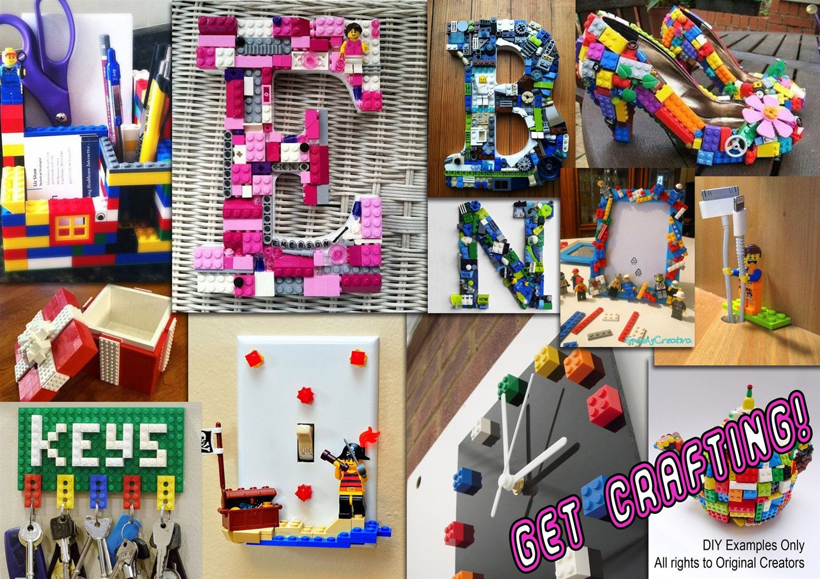 Institut Picket Dare LEGO 5kgx4250pc's Bulk Creativity Packs Great Mix - Etsy