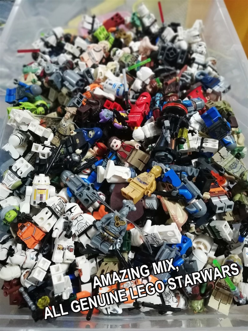 LEGO Star Wars Minifigure Jedi Packs x5 Qty Bulk Wholesale mix