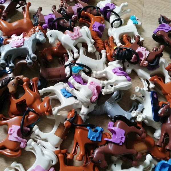 LEGO - FRIENDS Horses Bulk Creativity Packs x5 Hoarses per order - Like New Genuine LEGO!