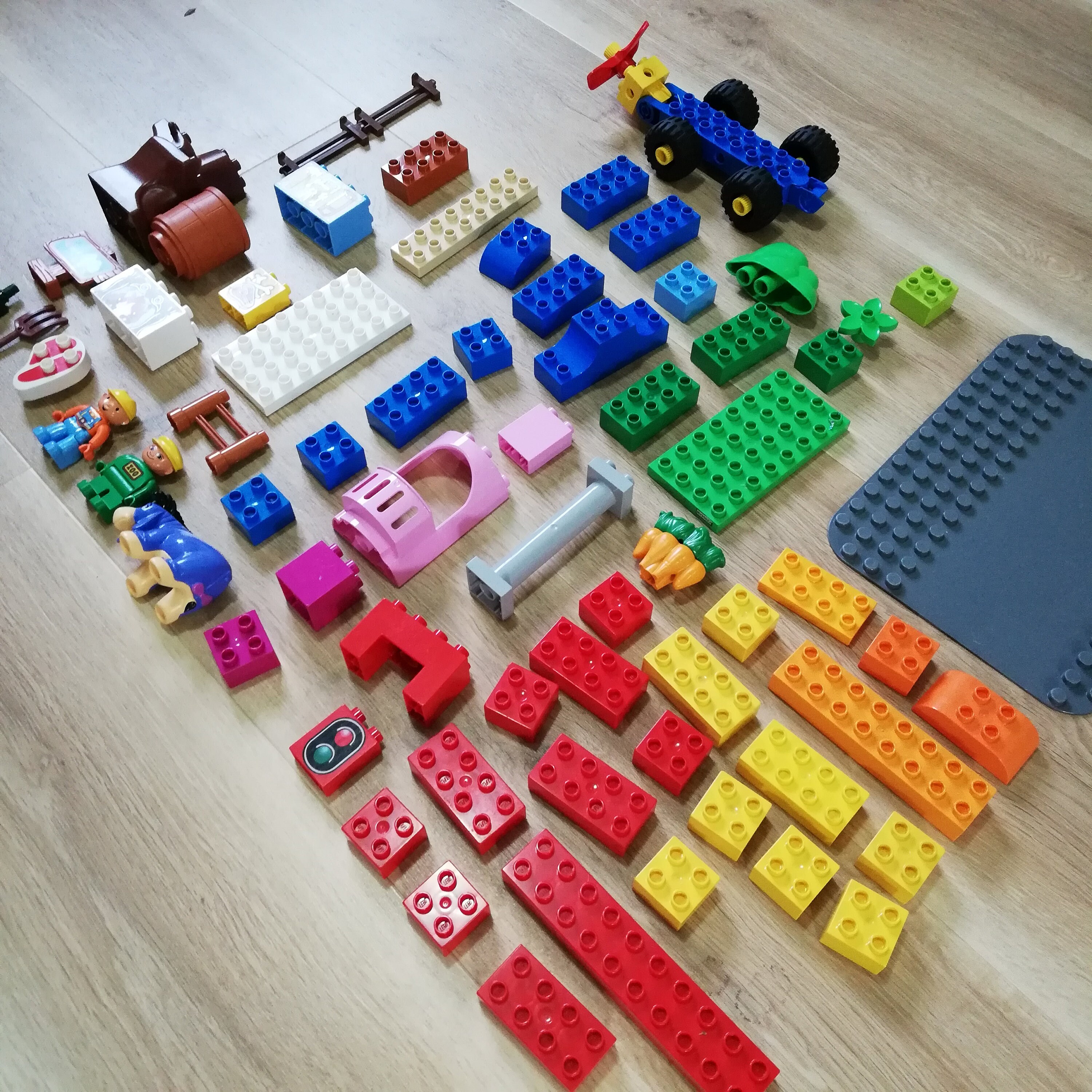 big 1kg lego DUPLO BRICKS starter set CLEAN mixed bag BLOCK PIECES