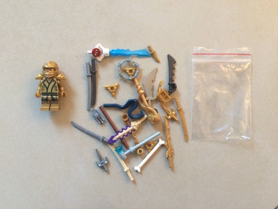 LEGO X25 Ninjago Weapons Wearables Minifigure Accessories Pack 10g Mix Etsy UK