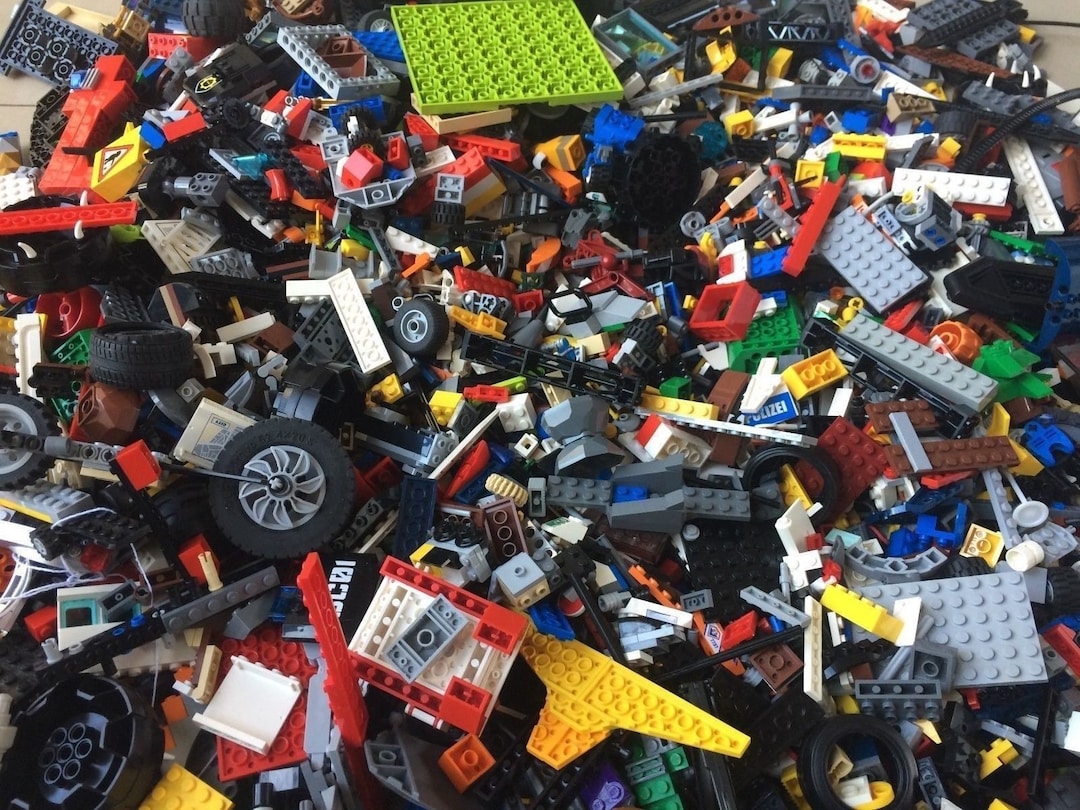 LEGO 1kg 850 Pcs Bulk Creativity Pack Great Mix Etsy UK