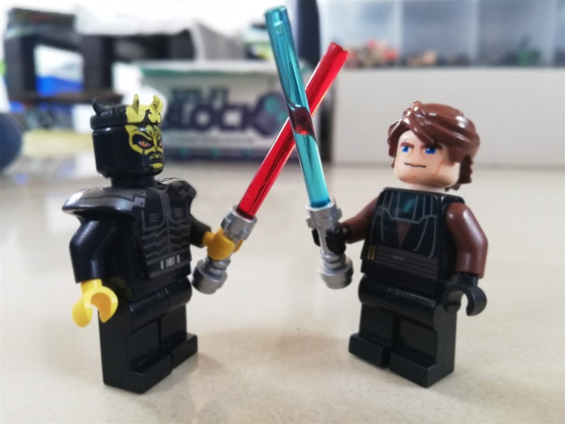 Toys Lego 14 Lightsabers Plus Lightning Wave for Star Wars Minifigures