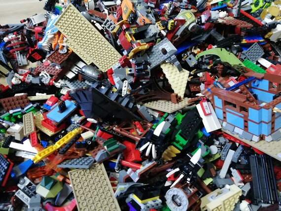LEGO Ninjago x850pcs 1KG Creativity Pack 3 Figs stickers tool Free Etsy