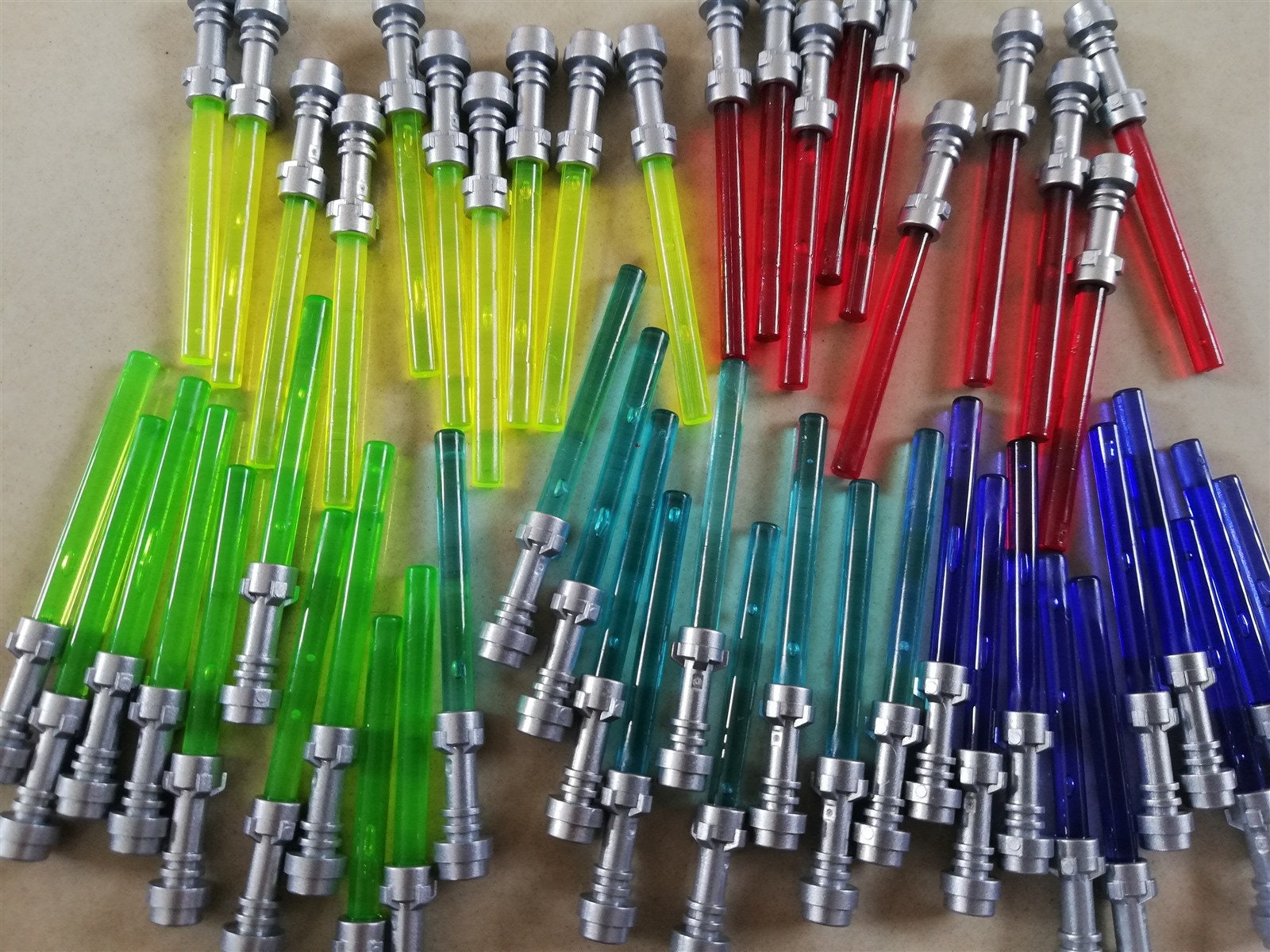 LEGO Bulk Star Wars Mixed Colour Lightsaber Pack 4.2cm 1.65in Long