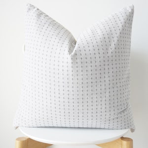 Black Striped Pillow Cover
