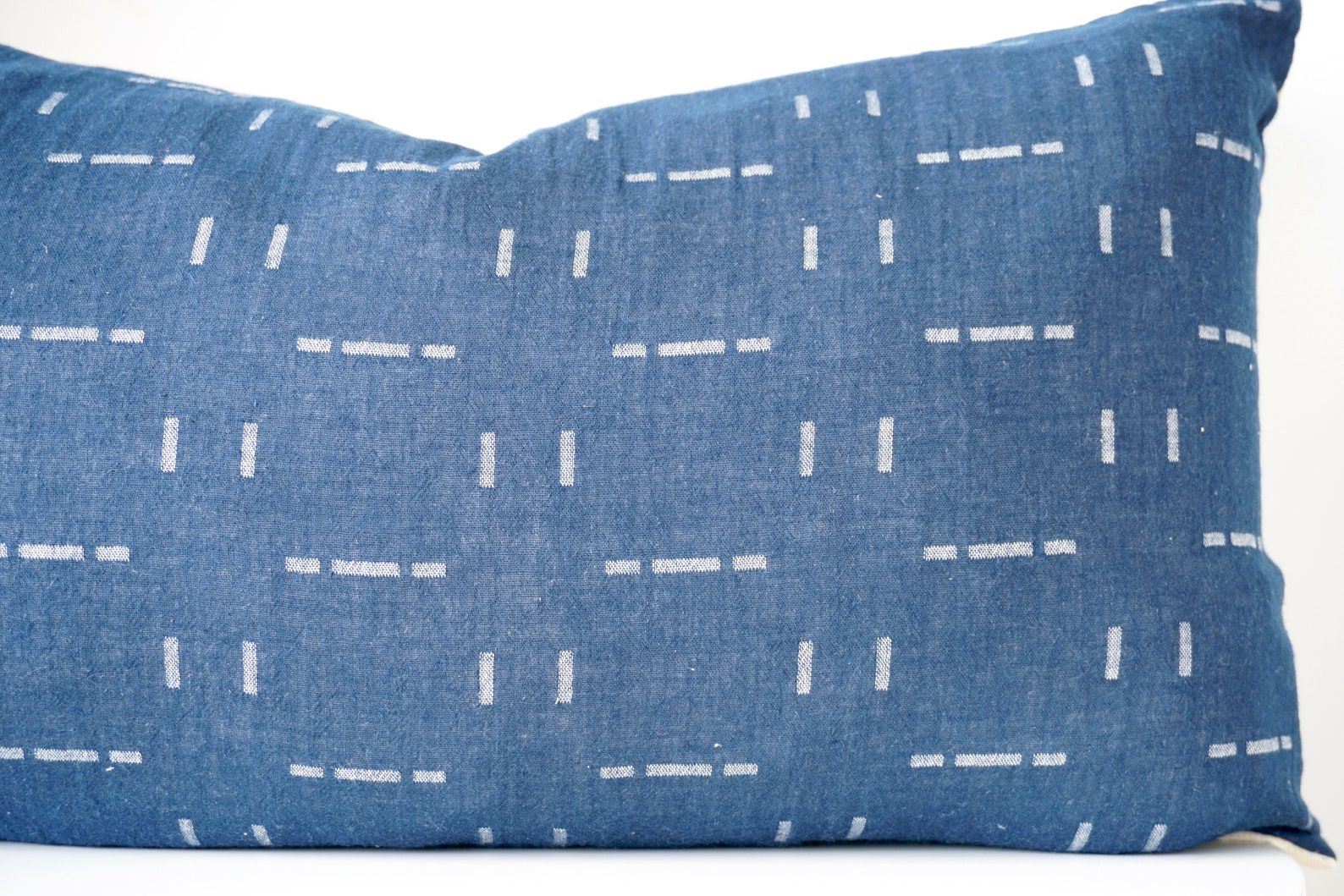 Indigo Striped Pillow Cover Etsy