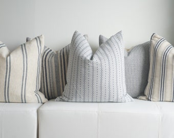 combo pillow set of 5 Indigo Pillow Cover