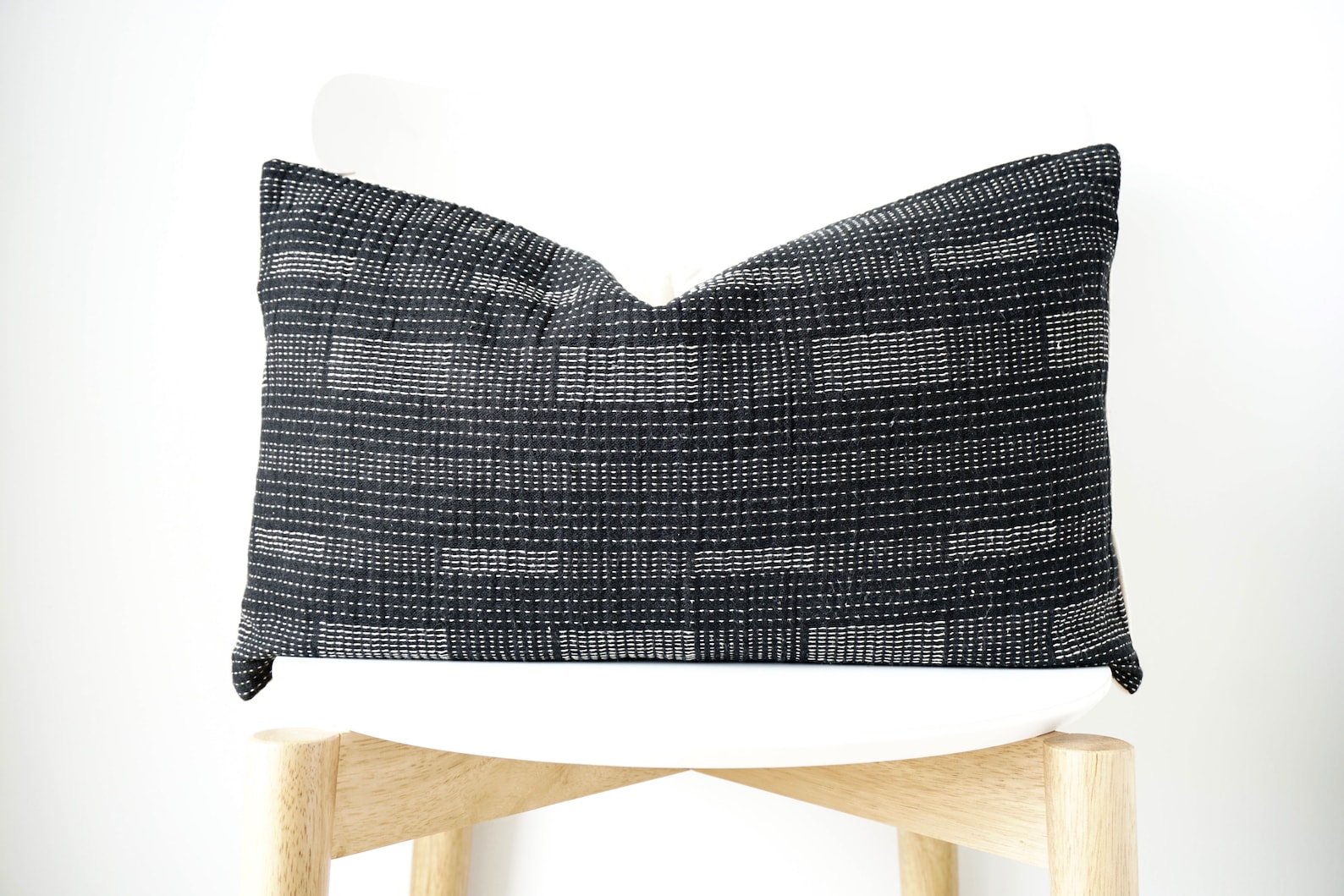 Black Striped Pillow Cover Etsy