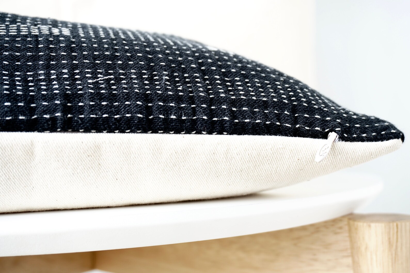 Black Striped Pillow Cover Etsy